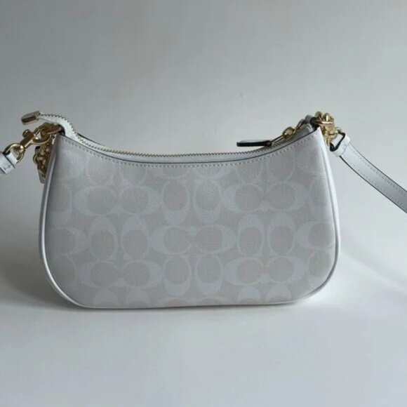 Coach Teri Shoulder Bag In Signature Canvas - Picture 2 of 6